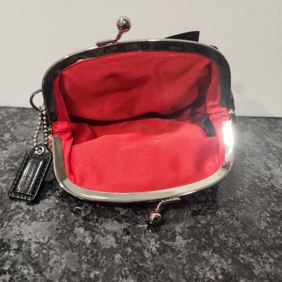 Vintage Coach Poppy Soho Tartan Glitter Plaid Bag with matching coin purse - Picture 10 of 10